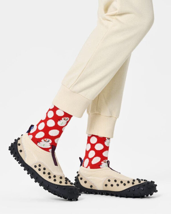 Happy Socks Snowman Big Dot Socken Schneemann