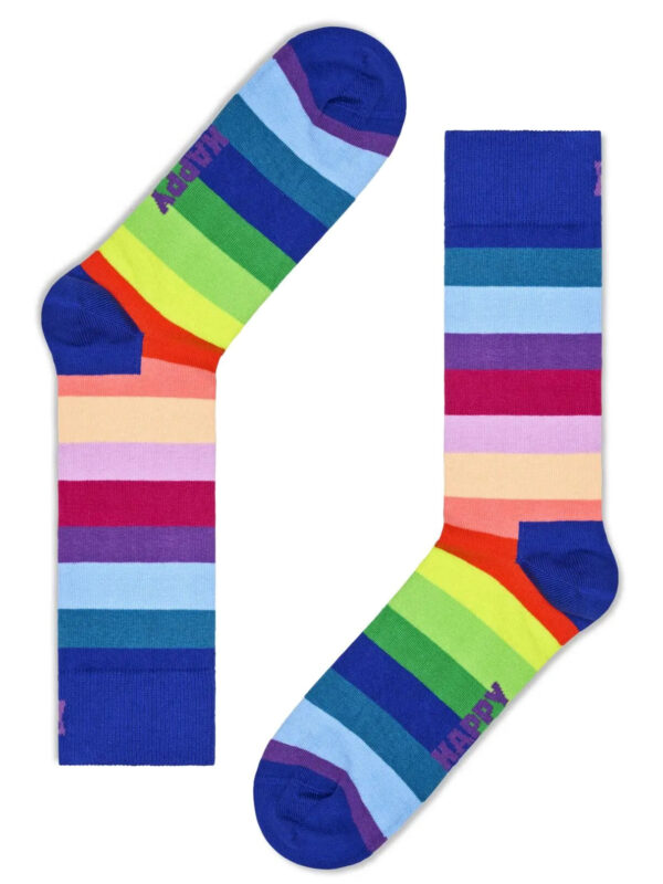 Happy Socks Stripe Sock Bunt-Gestreifte Socken