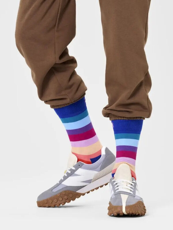 Happy Socks Stripe Sock Bunt-Gestreifte Socken