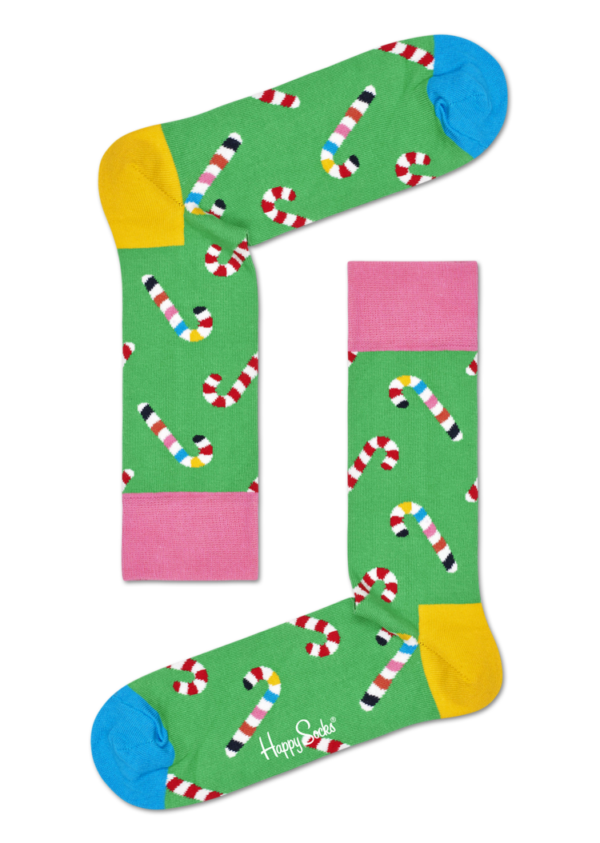 Happy Socks Candy Cane Socken Zuckerstangen