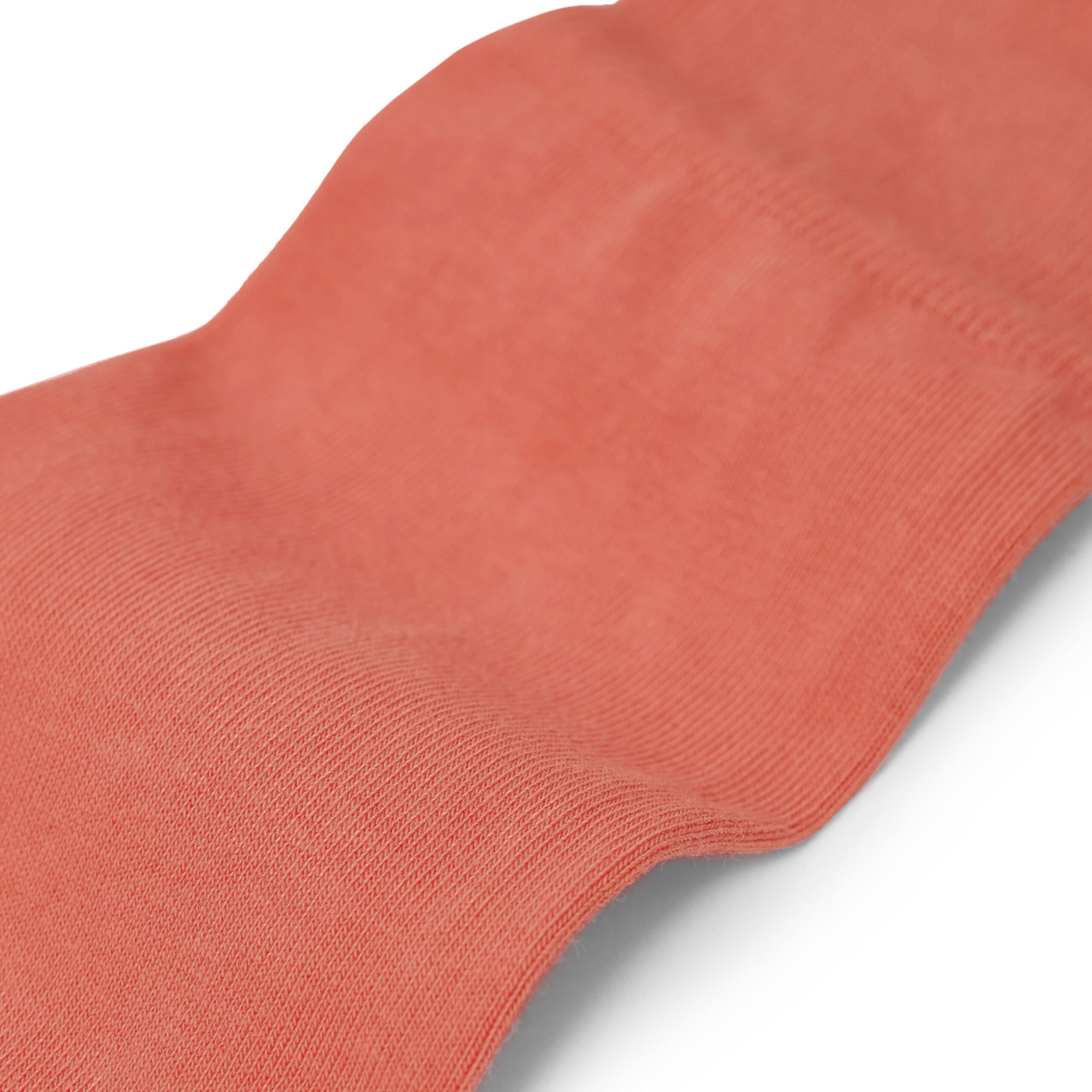 Dublin Socken von Jungfeld Herrensocken Korallfarbe