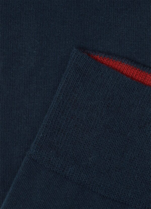 von Jungfeld Herren Socken Feuerland Marineblau