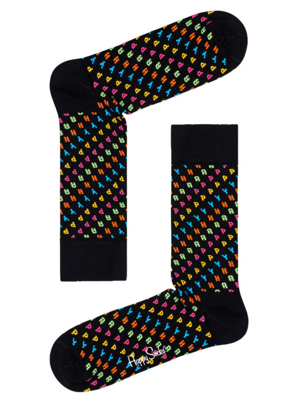 Happy Socks Buchstaben Herren Socken