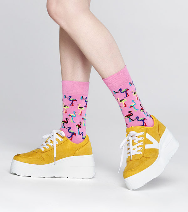 Happy Socks Flamingo Socken