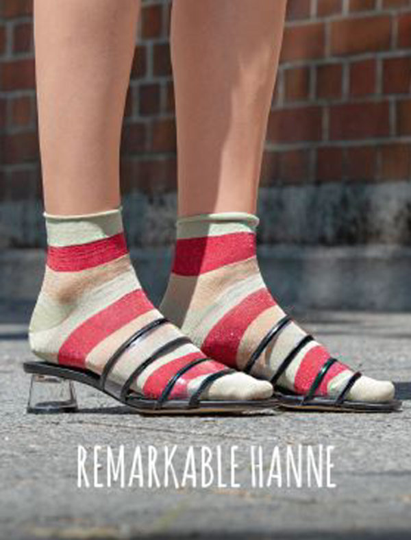Blockstreifen Socken Remarkable Hanne - Too Hot To Hide