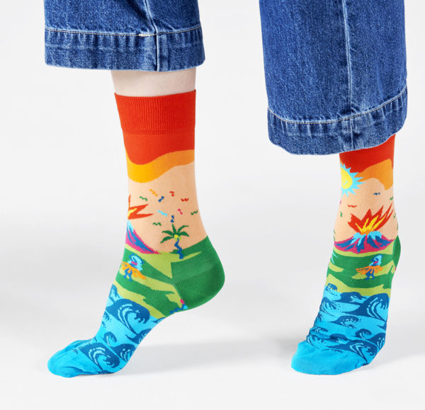 Happy Socks Tropical Island Socken