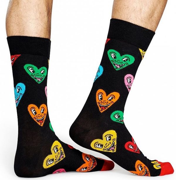 Happy Socks Keith Haring Herz Socken Heart
