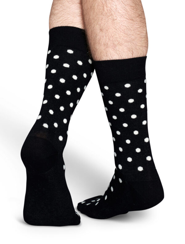 Happy Socks Dot Socken Black and White