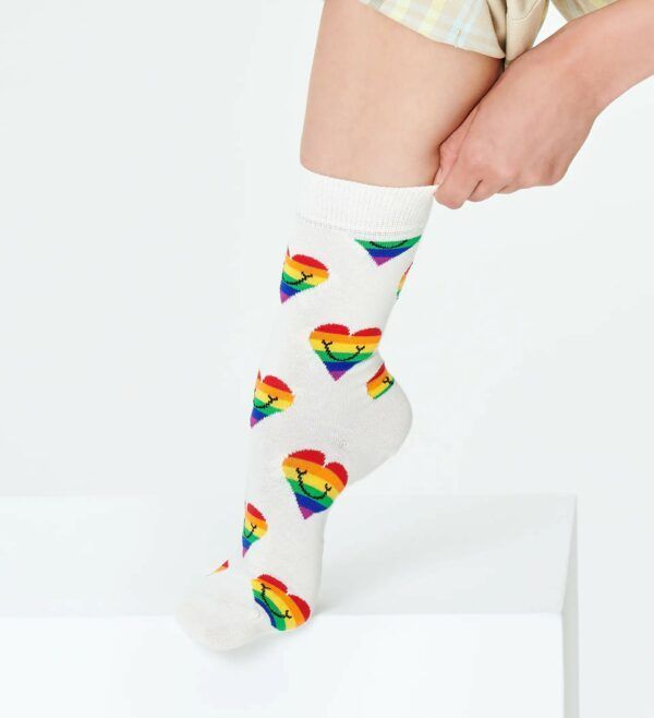 Happy Socks Pride Heart Damensocken