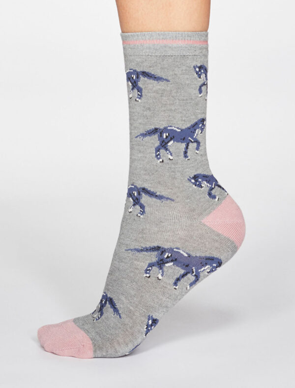 Thought Socken Luna Horse Pferde Motiv 2er-Pack