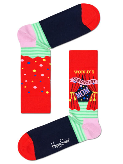 Happy Socks World´s Strongest Mom Socken