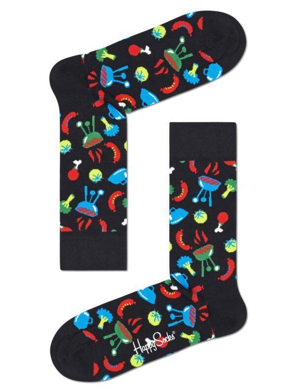 Happy Socks Barbeque Grillfans Socken