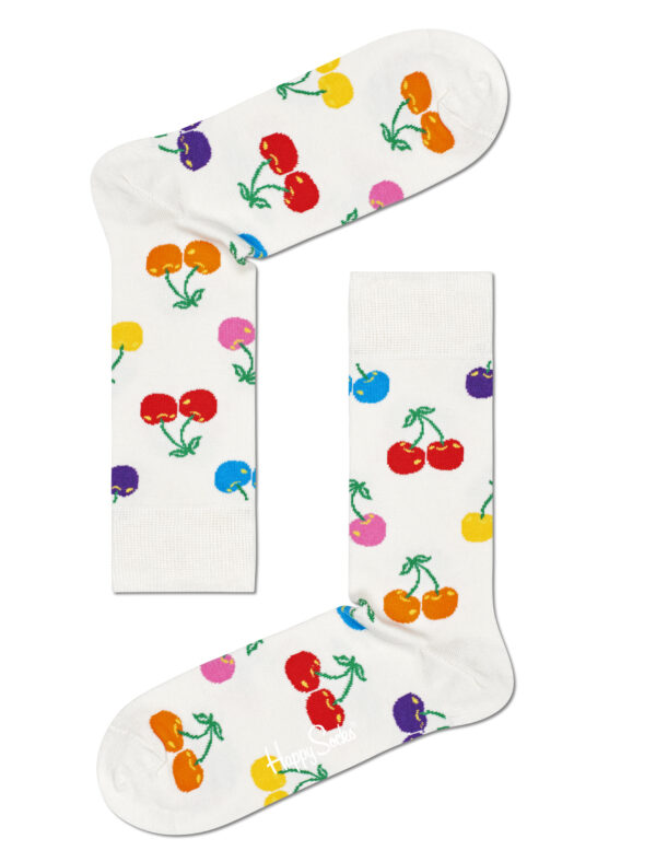 Happy Socks Cherry Socken Pride Colours Kirschen