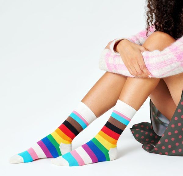 Happy Socks Pride Stripe Socken Buntgestreift