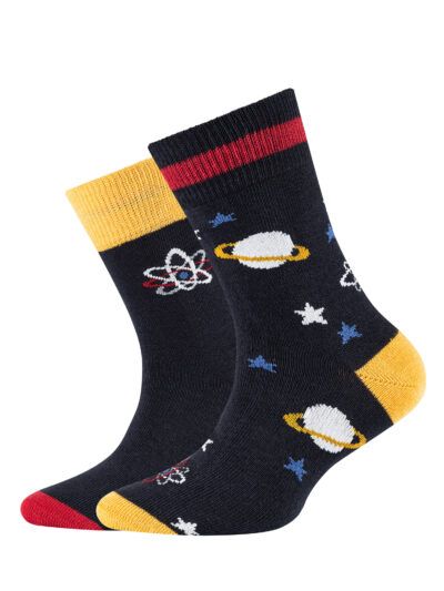 Camano Space Kinder Socken im 2er-Pack