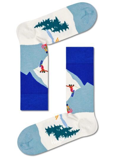 Happy Socks Downhill Socken Skiing