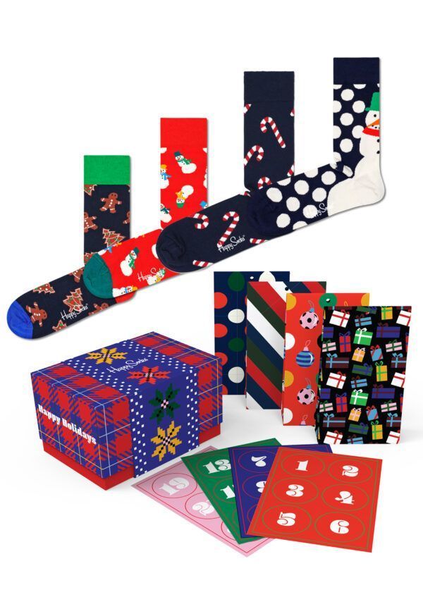 Happy Socks DIY Adventskalender mit Weihnachtssocken