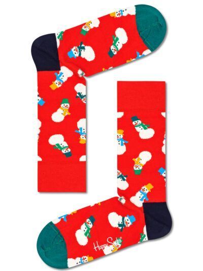 Happy Socks Snowman Socken mit Schneemännern