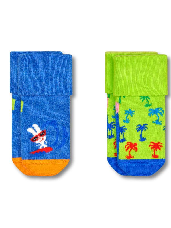 Happy Socks Kids Surfers Paradise Babysocken im 2er Pack
