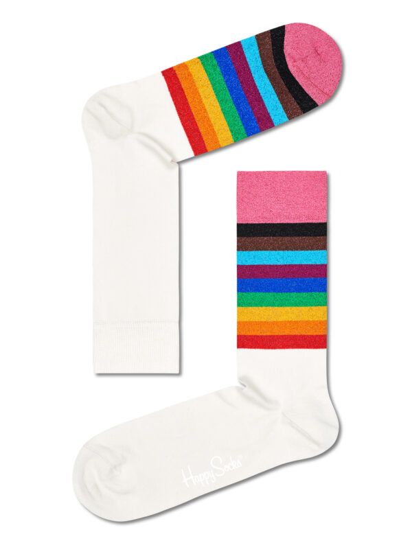 Happy Socks Pride Rainbow Socken Buntgestreift