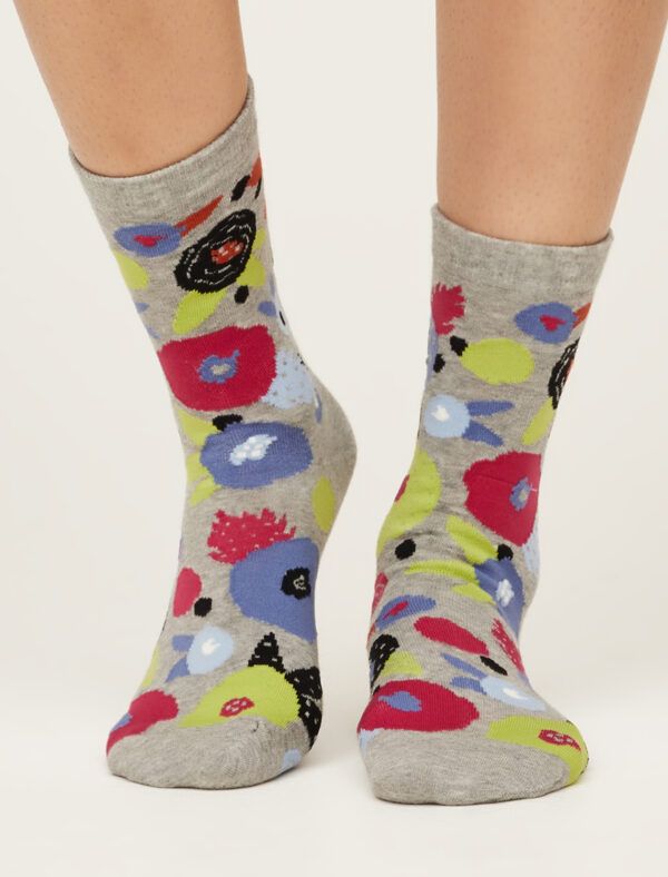 Thought Socken Abstract Blumenmuster mit Floral-Design