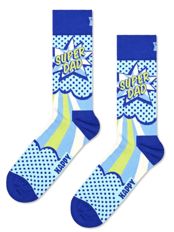 Happy Socks Super Dad Socken