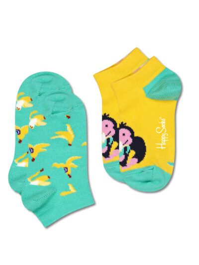Happy Socks Monkey Banana Kinder Sneakersocken