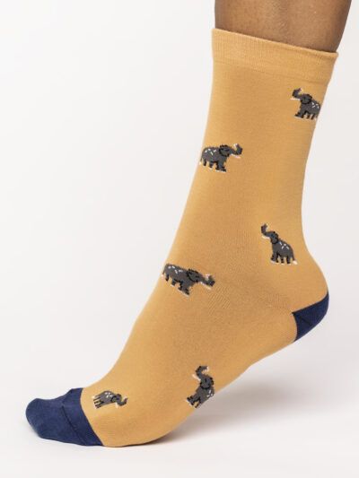 Thought Socken Elefanten Wild Animal