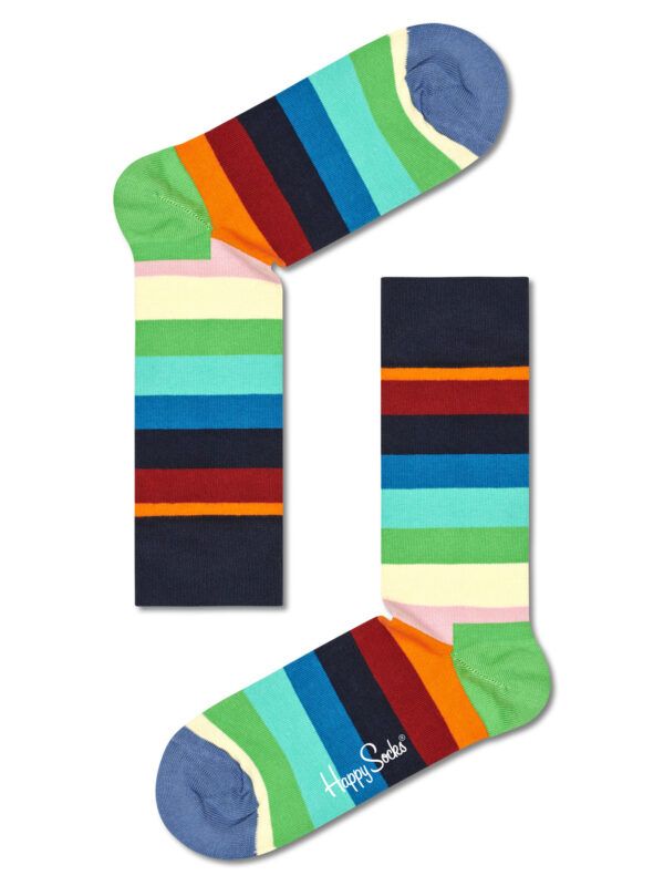 Happy Socks Buntgestreift Stripe Socken