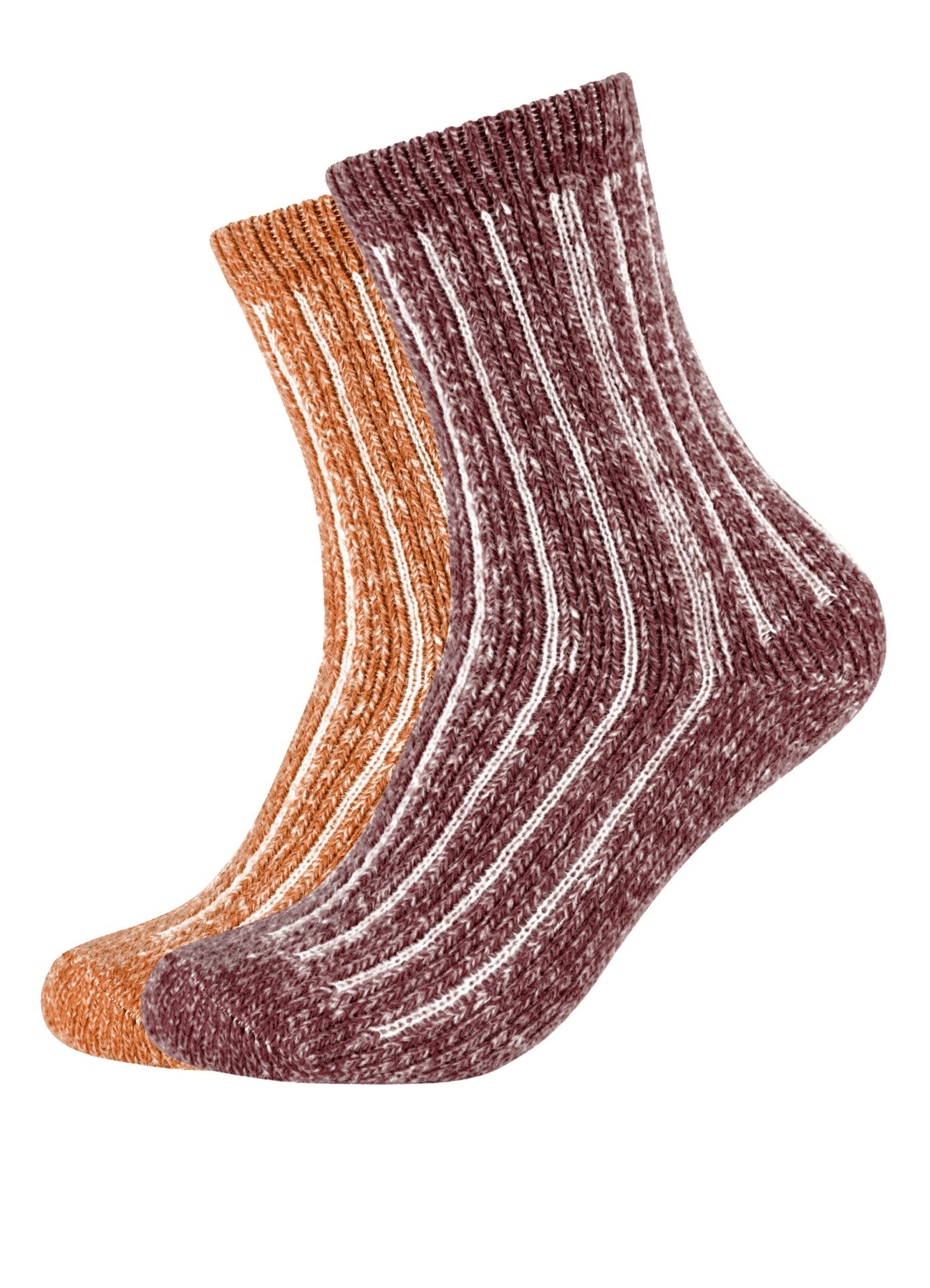 s.Oliver Syrah Hygge Kuschelsocken 2er Pack