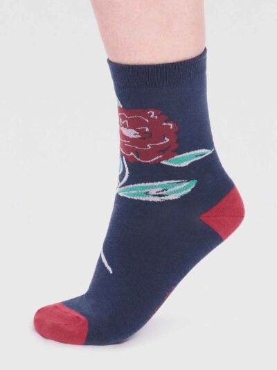 Thought Socken Rossa Floral Blumen-Design