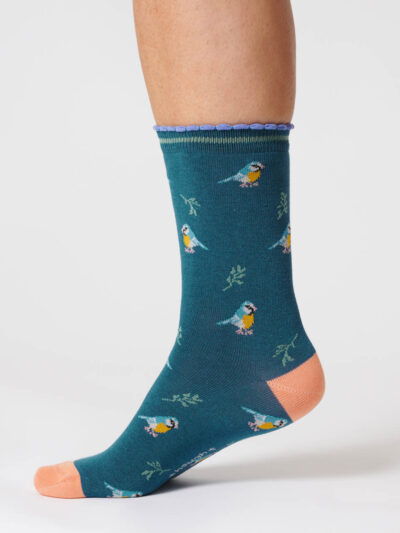 Thought Eden British Birds Socken mit Vogel-Muster