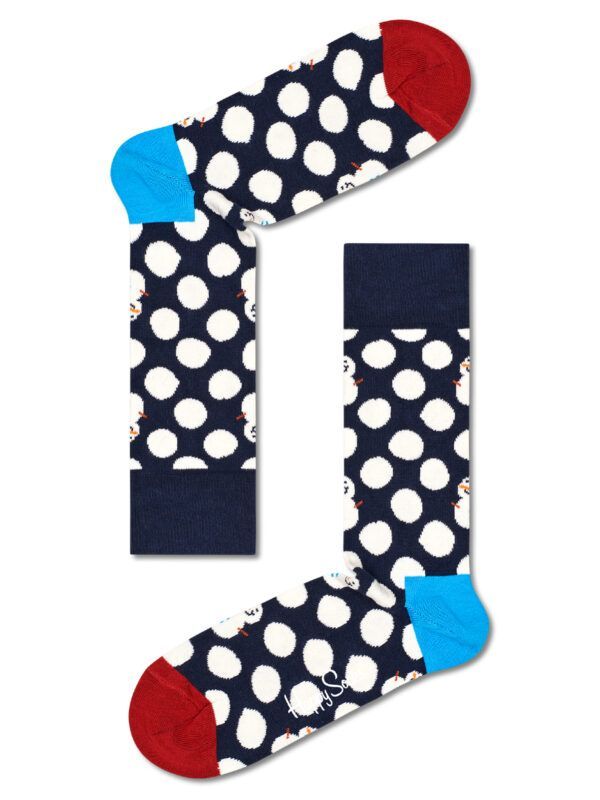 Happy Socks Snowman Socken Big Dot Schneemann