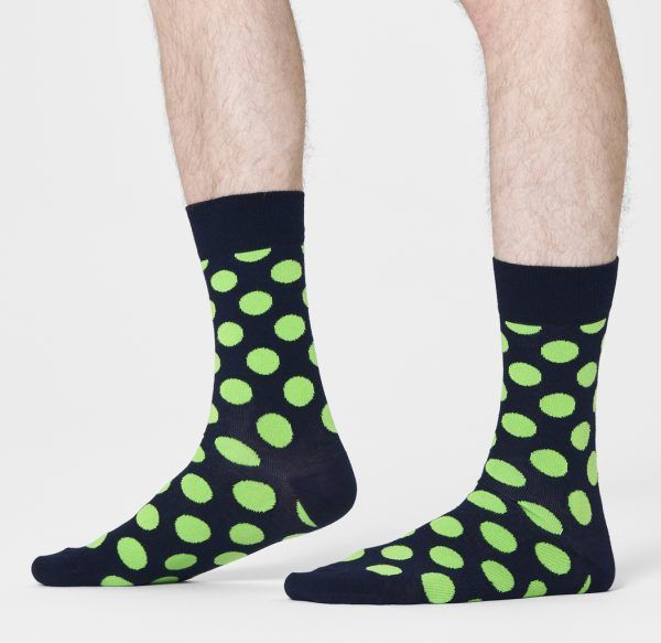 Happy Socks Gepunktete Big Dot Socken