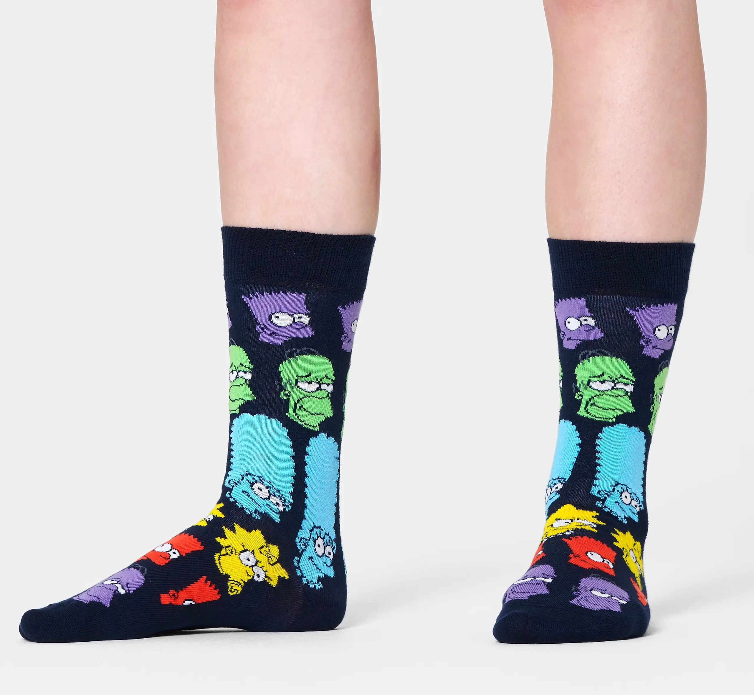 Happy Socks Rainbow Simpsons Family Socken