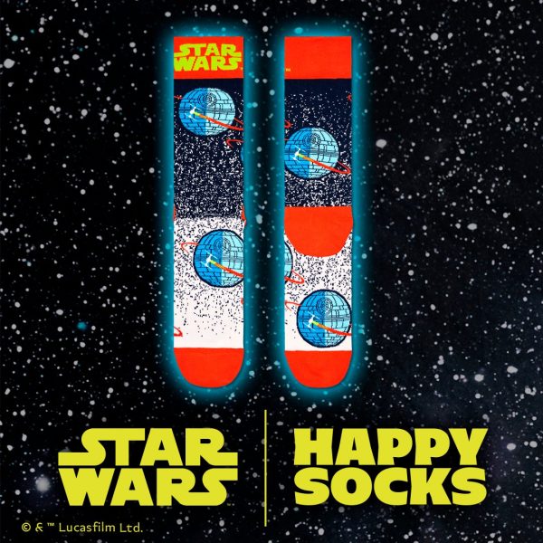 Happy Socks Death Star Socken Star Wars