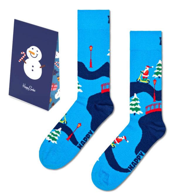 Happy Socks Santa Socken On The Way To Work