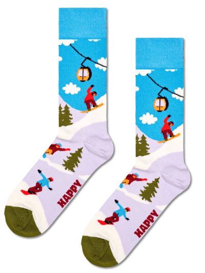 Happy Socks Snowboard Socken