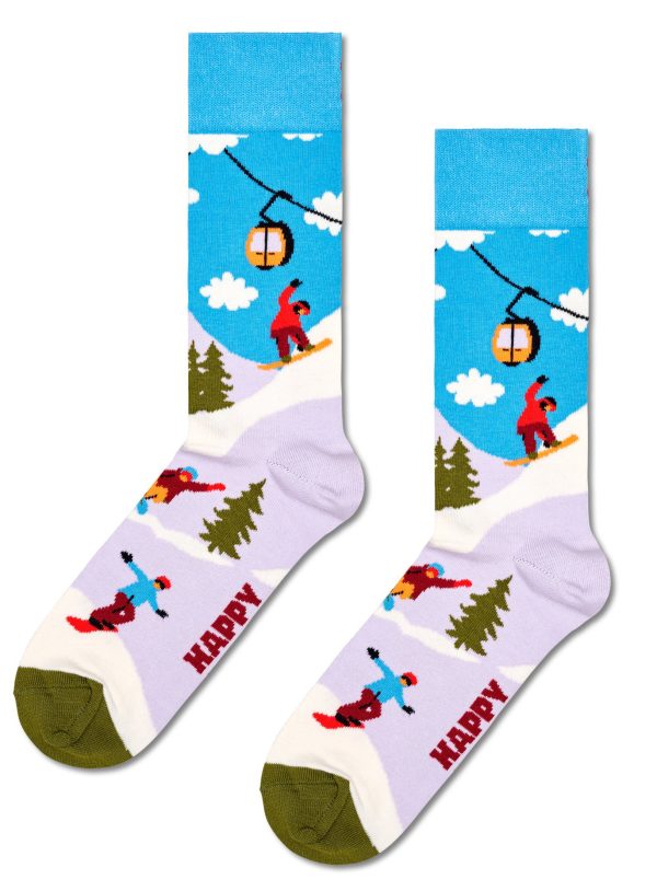 Happy Socks Snowboard Socken