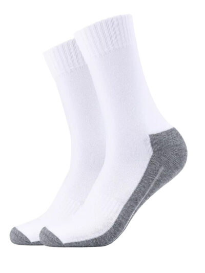 Camano Sport Socken Weiß Pro-Tex-Funktion im 2er-Pack