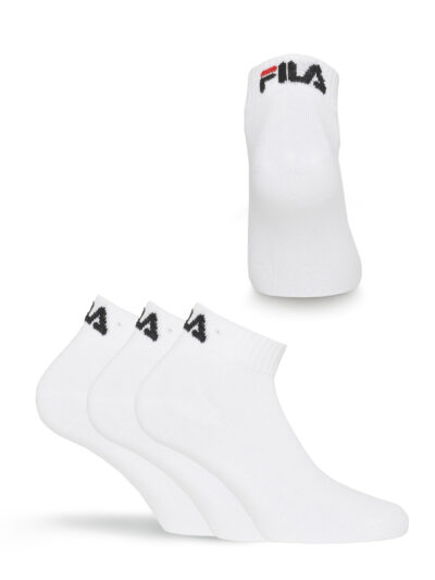 Fila Quarter Socken Weiß 3er Pack