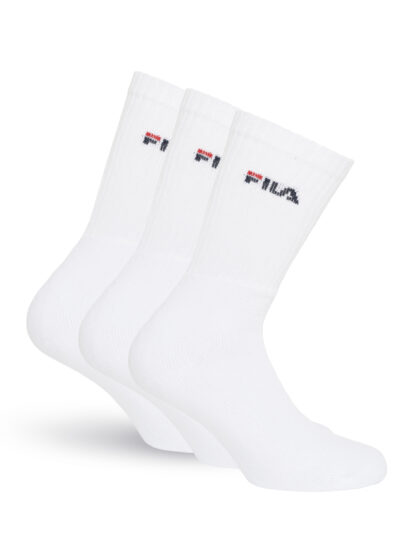 Fila Tennis Socken Weiß Sportsocken 3er Pack