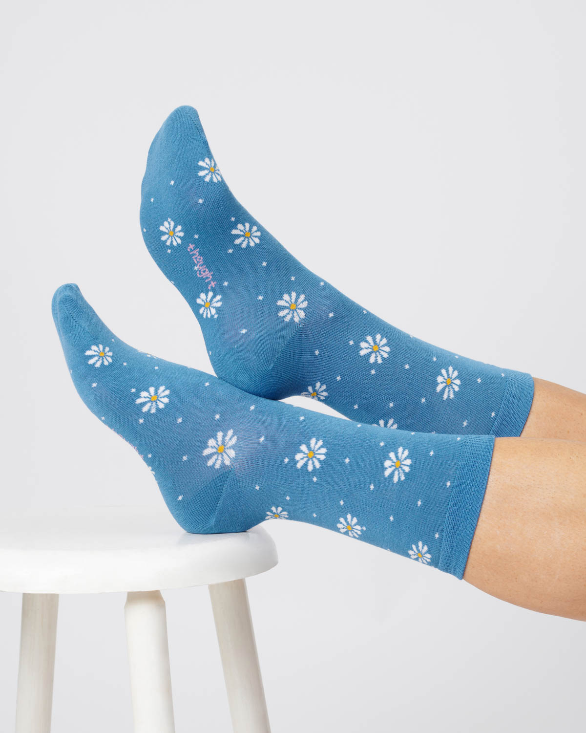 Thought Ditsy Daisy Blue Socken
