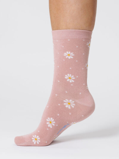 Thought Ditsy Daisy Altrosa Socken