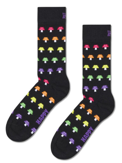 Happy Socks Mushroom Stripe Gamer Socken