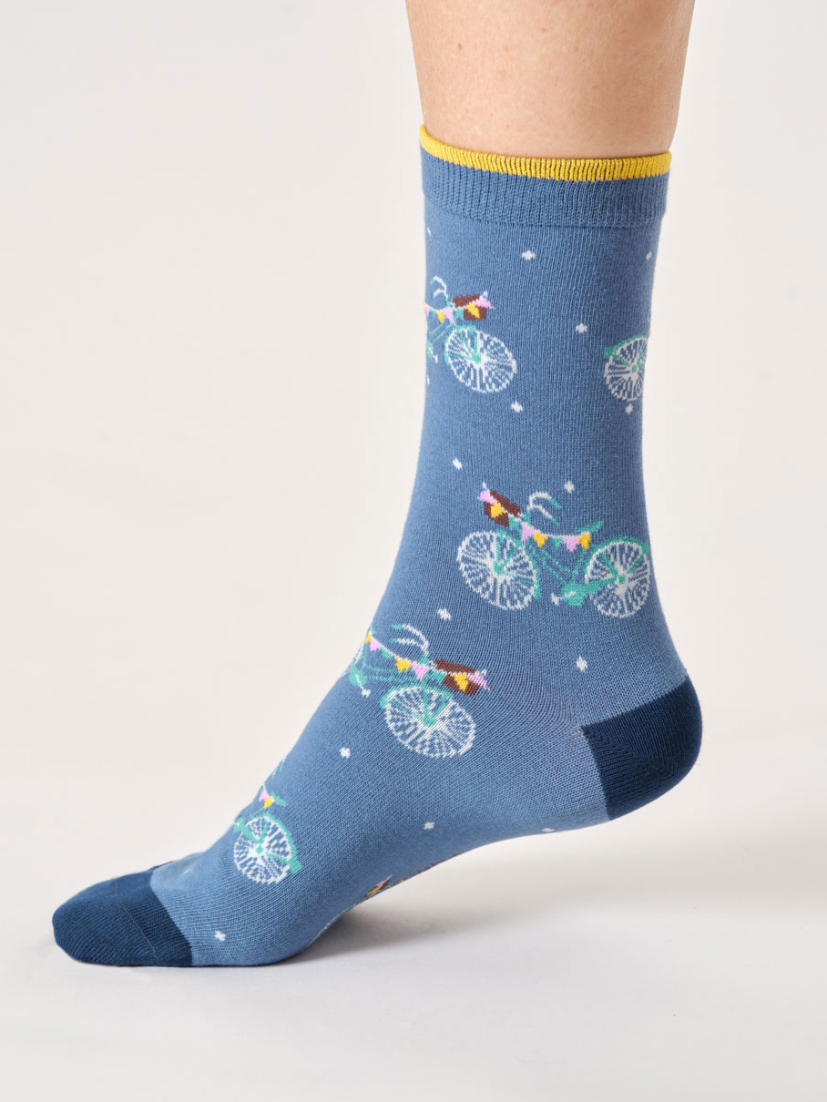 Thought Bunting Bike Socken Nostalgiefahrrad