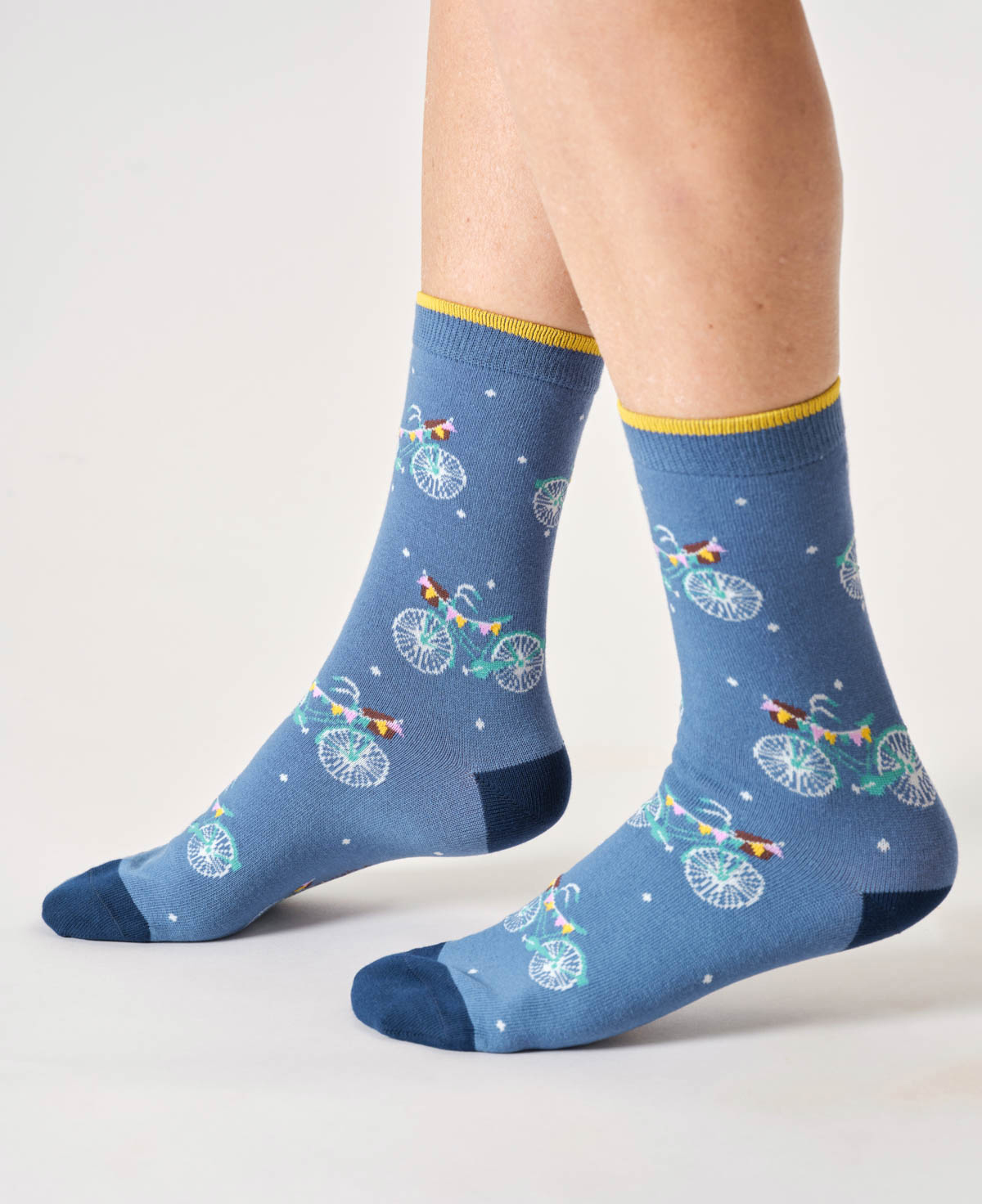 Thought Bunting Bike Socken Nostalgiefahrrad