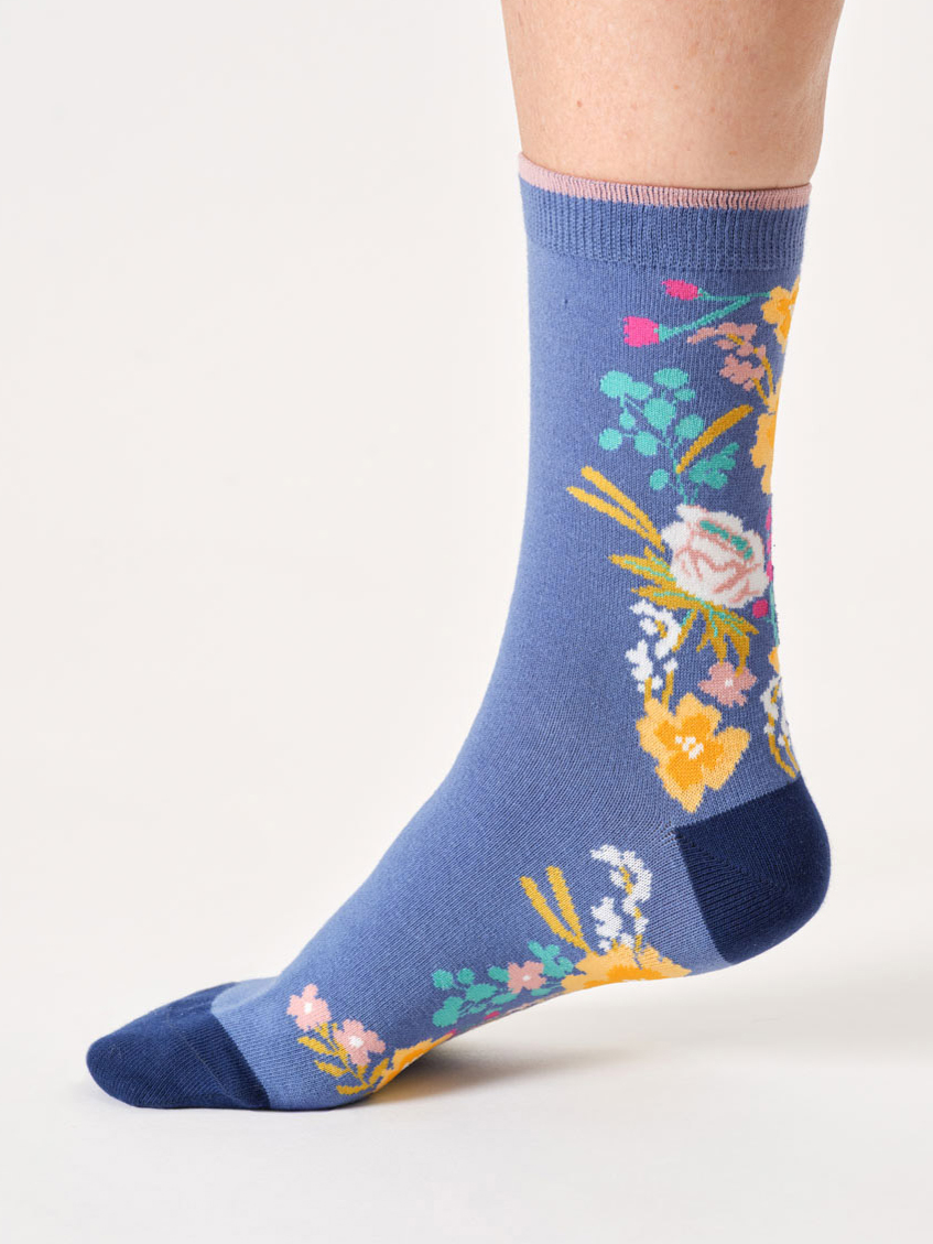 Thought Socken Climbing Floral