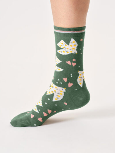 Thought Socken Floral Birds
