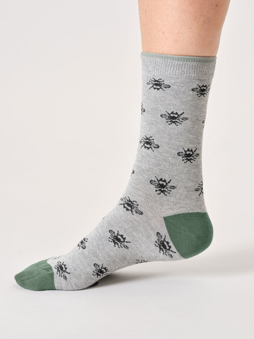Thought Bee Pack Bienen Socken im Geschenkbeutel